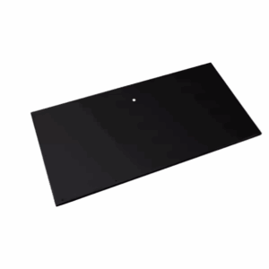 Bodemplaat Airco-Cover ZWART - LARGE