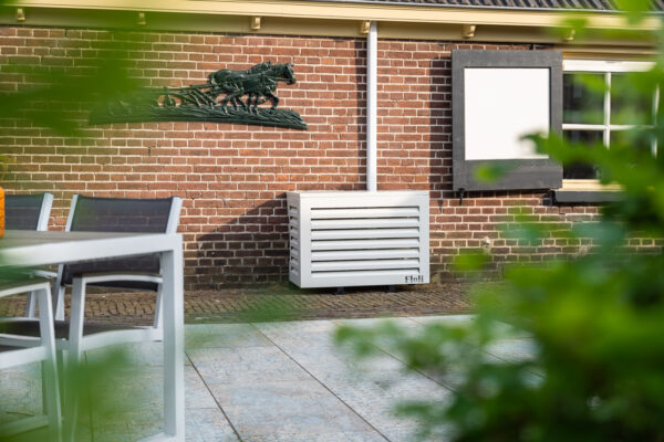 Airco-Cover Aluminium Floli WIT - LARGE - Afbeelding 8