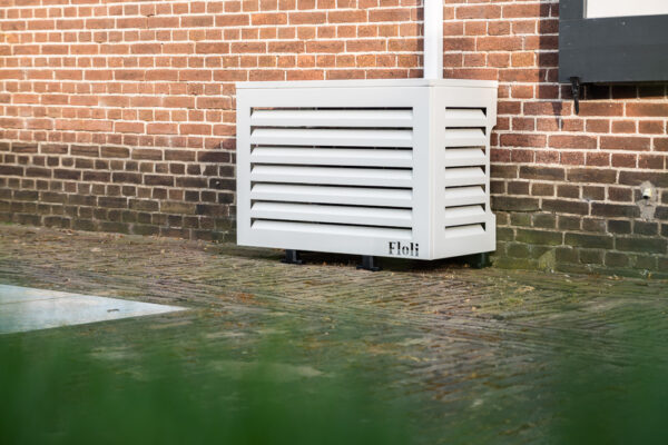 Airco-Cover Aluminium Floli WIT - LARGE - Afbeelding 9