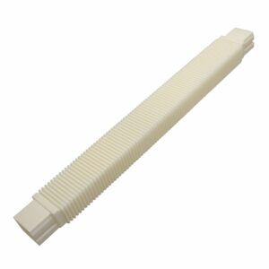Flexibele slang Crèmewit 80x60 mm voor airco montagekanaal DOOS met 4 stuks