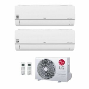 LG Duo-Split Wand Airco 9000+12000