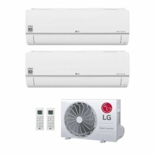LG Duo-Split Wand Airco 9000+9000