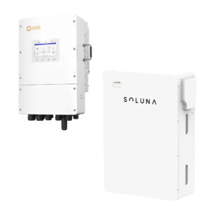 Soluna thuisbatterij pakket 51,2V 16 kW/h (batterij + omvormer )