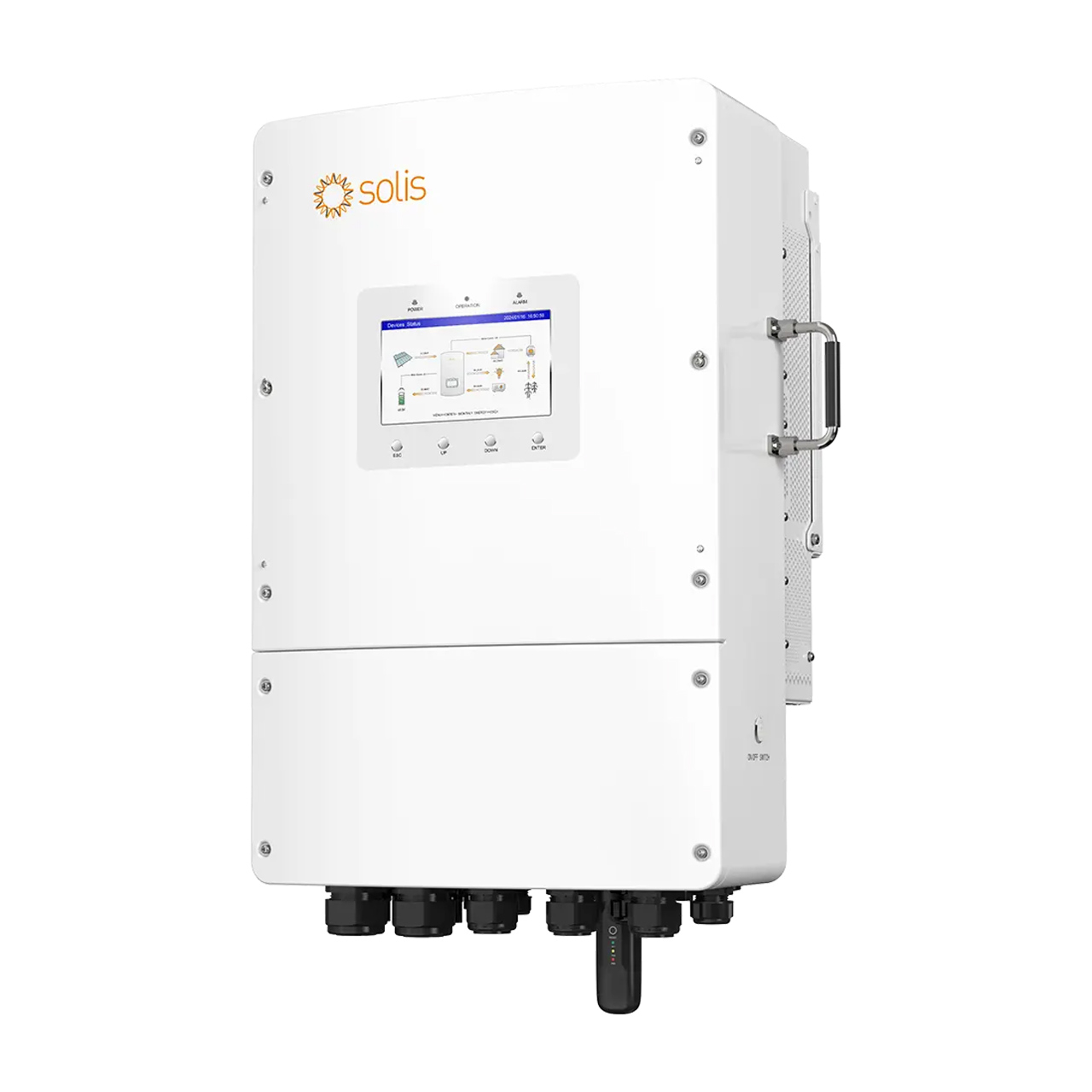 Solis hybride Omvormer 3 fase Low Voltage S6-EH3P12K-YDL