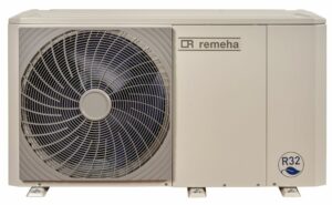Remeha warmtepomp, Elga Ace, monoblock, lucht/water, buitendeel, 6kW, MR