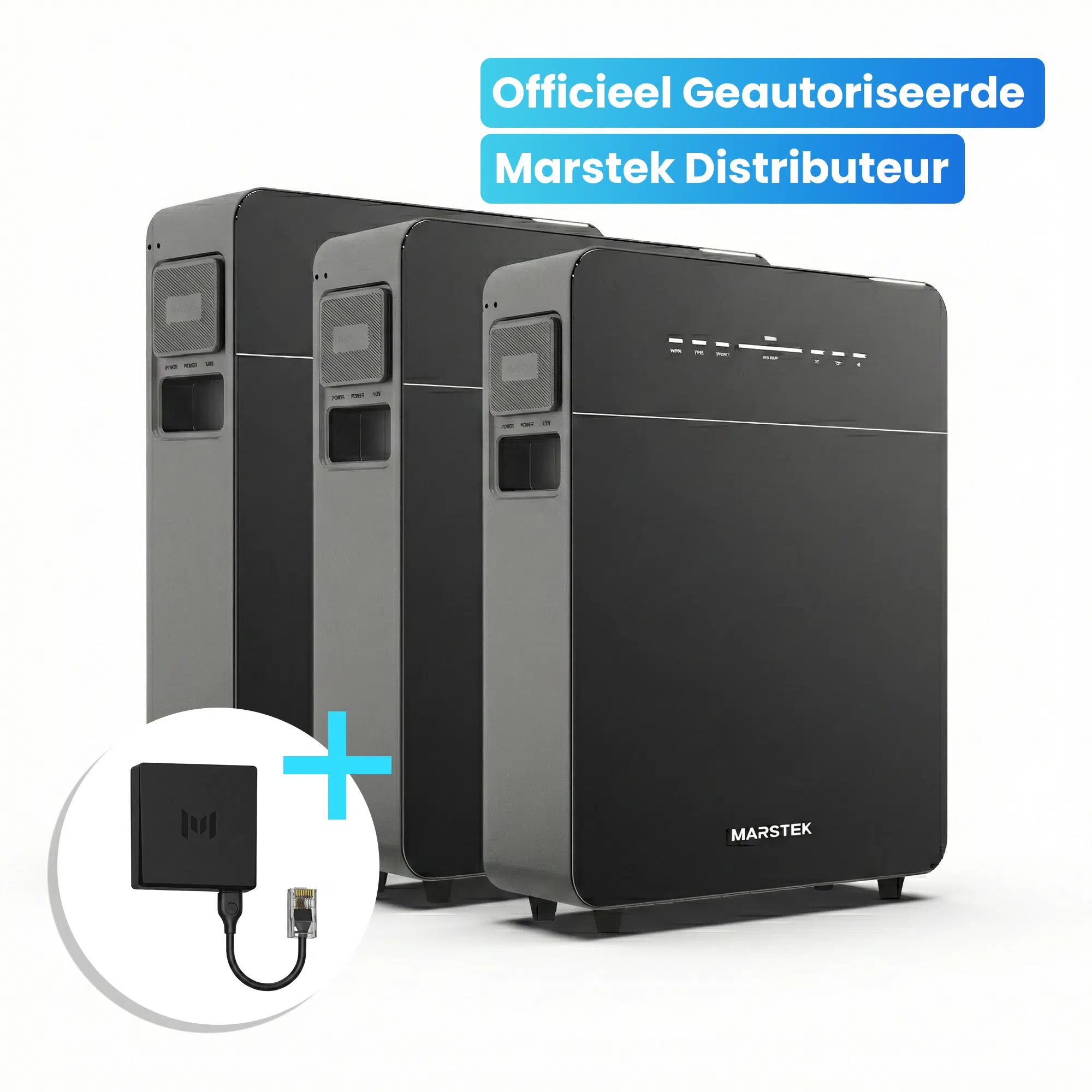 Marstek Venus E 3.0 – Plug & Charge Thuisbatterij 15.36 kWh – Incl. P1 Meter